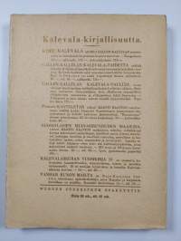 Kalevalaseuran vuosikirja 16
