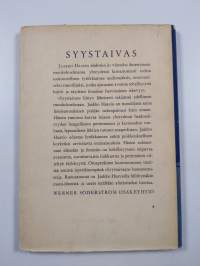 Syystaivas : runoja