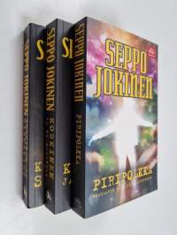Seppo Jokinen -paketti (3 kirjaa) : Piripolkka ; Koskinen ja pudotuspeli ; Koskinen ja siimamies