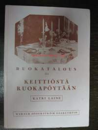 Keittiöstä ruokapöytään,keittiötekniikka,ruokasalitekniikka.