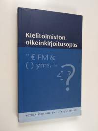 Kielitoimiston oikeinkirjoitusopas