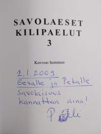 Kovvoo hommoo (signeerattu, tekijän omiste)