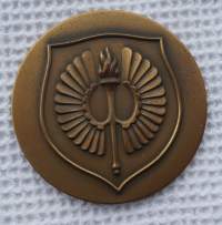 Turun Yliopisto 40 vuotta 1960,   mitali 56 mm  (Tauno Torpo) ,   taidemitali