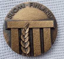 Suomen EU-jäsenyys;  mitali 70 mm  (Reijo Paavilainen ) ,   taidemitali alkuper kotelo