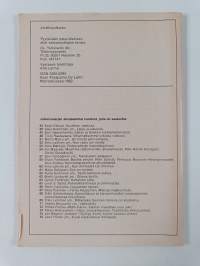 Yleisradion julkaisusarja 3/1982 :  Terveellisiä kasveja keväästä syksyyn