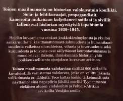 Toinen maailmansota valokuvina.  ( Kuvateos, sotahistoria)