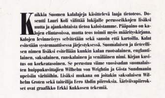 Suomen kalat, 1990. 1.p.