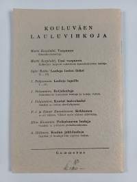 Koululaisen musiikkioppi