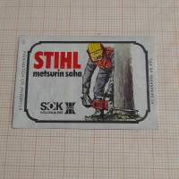 Tulitikkuetiketti:Stihl metsurin saha