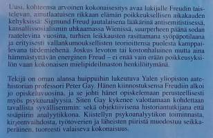 Freud. ( suurmiehet, tiedemiehet )