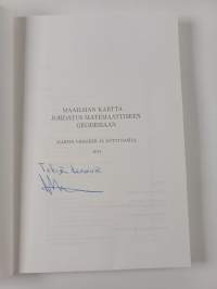 Maailman kartta : johdatus matemaattiseen geodesiaan (signeerattu, tekijän omiste)