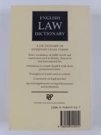 English law dictionary