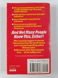 And Not Many People Know this Either! : Michael Caine&#039;s Second Collection of Amazing Information