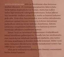 Juho. ( Monologiromaani )