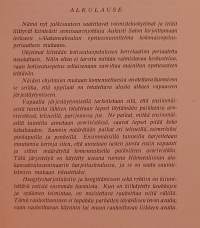 Alakansakoulun voimisteluohjelmisto - kokonaisopetusperiaatteen mukaan. ( Oppikirjat, voimistelu, 30-luku )
