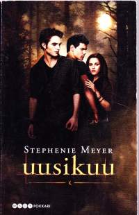DVD ja kirja -combo - Twilight Uusikuu, 2009. 2-Disc Special Edition. Yli 2 tuntia extraa.(draama, fantasia, trilleri) sekä alkuperäinen nidottu kirja (574 sivua)