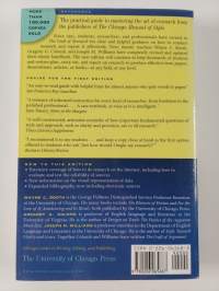 The craft of research