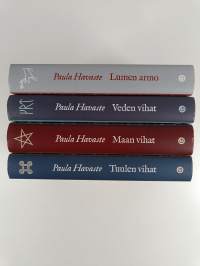 Paula Havaste : Vihat-sarja (4-kirjaa, koko sarja) : Veden vihat ; Tuulen vihat ; Maan vihat ; Lumen armo