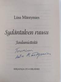 Sydäntalven ruusu : joulumietteitä (signeerattu)