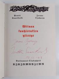 Wiinan kauhistuksen ylistys (signeerattu)