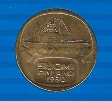 5 markkaa  1990