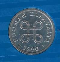 5  penniä  1990