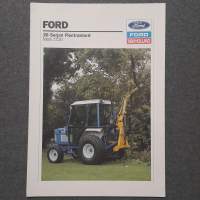 Ford 20-sarjan pientraktorit malli 1720 traktori -myyntiesite / tractor sales brochure, in finnish