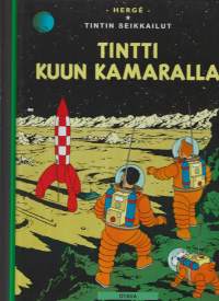 Tintin seikkailut 17 Tintin Kuun Kamaralla kovakantinen