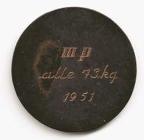 SVUL Etelä-Pohjanmaan Piiri  III p  mitali 45 mm