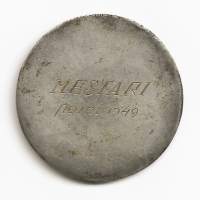 SVUL Etelä-Pohjanmaan Piiri  paini  Mestari 1949  mitali 45 mm