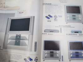 JVC TV Video Audio Multimedia 2002 -tuoteluettelo