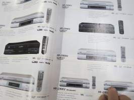JVC TV Video Audio Multimedia 2002 -tuoteluettelo