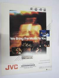 JVC HIFI 1987 -tuoteluettelo