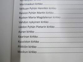 Lounaisen Suomen kirkkoja ja kirkkolaivoja