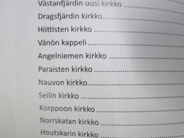 Lounaisen Suomen kirkkoja ja kirkkolaivoja