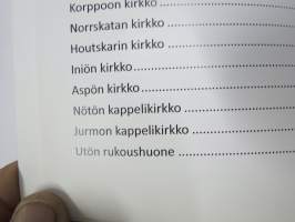Lounaisen Suomen kirkkoja ja kirkkolaivoja