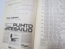 31. Ruissalon ajo 19.5.1968 -käsiohjelma / program, Jarno &amp; Jari Saarinen, Kent andersson, bo Granath, Pentti Korhonen, Roy Bisbey, Matti Salonen, Erkki Kemiläinen