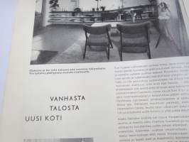 Asko 1956 nr 3, Askolette tuotteet, Siiri Varpenius Heinolan koti uudistus Ilmari Lappalainen, Asko Arava-sarja esittely, Omakotitalo Tapiola sisustusark Erik Johan