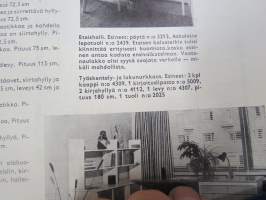 Asko 1956 nr 3, Askolette tuotteet, Siiri Varpenius Heinolan koti uudistus Ilmari Lappalainen, Asko Arava-sarja esittely, Omakotitalo Tapiola sisustusark Erik Johan