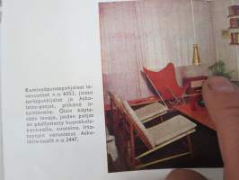 Asko 1956 nr 3, Askolette tuotteet, Siiri Varpenius Heinolan koti uudistus Ilmari Lappalainen, Asko Arava-sarja esittely, Omakotitalo Tapiola sisustusark Erik Johan