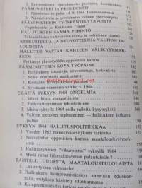 Pääministerinä Suomessa : poliittisia ratkaisuja vaalikaudella 1962-1966