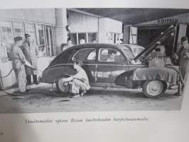 Esso vuosikertomus 33. tilivuodelta 1952 -öljy-yhtiön talous, hienot grafiikat, joitakin valokuvia