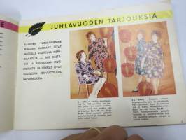 Ahon Turkis, Mieto -postimyyntikuvasto 1972-73, turkit, turkislakit, saappaat, hansikkaat, autovällyt, istuinsuojat, vaatteet, kodin kankaat, ym.
