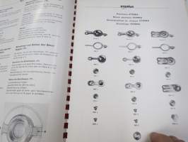 Eterna S.A. Catalogue de Fournitures / Material-Catalogue / Furnituren-Katalog / Catalogo de Fornituras -kellonosaluettelo