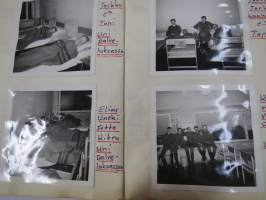 Sotilasmuistoja - Muistiinpanoja varusmiesajalta 1969-70 Hanko - Hml - Niinisalo varusmiesajan laulu- ja muistovihko, piirustuksia, valokuvia ym.