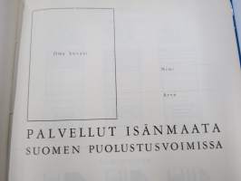 Sotilasmuistioni - varusmiespalveluksen aikaisia muistoja ja piirroksia ym. varten tarkoitettu kirja, käyttämätön