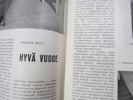 Kaunis Koti 1955 nr 5, Ilmari Lappalainen Bambino, H 55 asuntonäyttely Ruotsi, Werner West - Hyvä vuode, Yki Nummi - Värit ja koti, Ryijyinnostus, Tanskal. nykyhopea