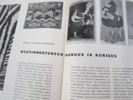 Kaunis Koti 1955 nr 5, Ilmari Lappalainen Bambino, H 55 asuntonäyttely Ruotsi, Werner West - Hyvä vuode, Yki Nummi - Värit ja koti, Ryijyinnostus, Tanskal. nykyhopea