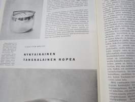 Kaunis Koti 1955 nr 5, Ilmari Lappalainen Bambino, H 55 asuntonäyttely Ruotsi, Werner West - Hyvä vuode, Yki Nummi - Värit ja koti, Ryijyinnostus, Tanskal. nykyhopea