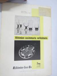 Kaunis Koti 1955 nr 5, Ilmari Lappalainen Bambino, H 55 asuntonäyttely Ruotsi, Werner West - Hyvä vuode, Yki Nummi - Värit ja koti, Ryijyinnostus, Tanskal. nykyhopea